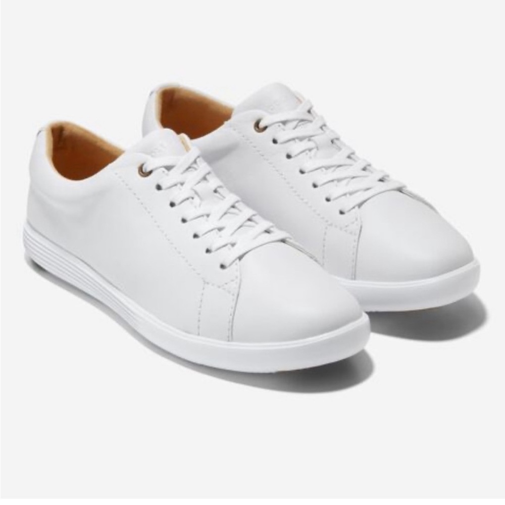 Cole Haan sz 7 white leather grand crosscourt sneaker